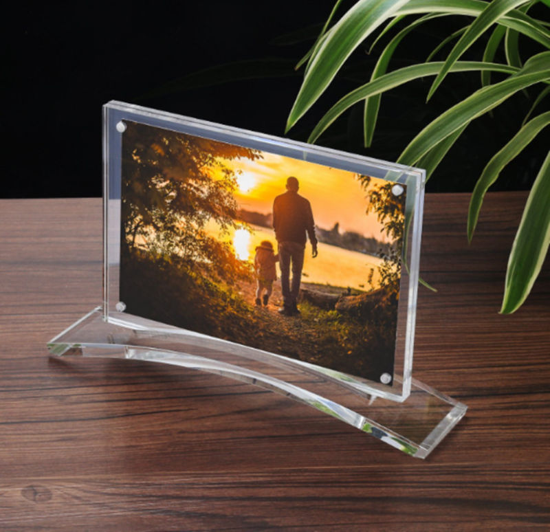 Wholesale Custom Shape Magnetic Acrylic Frame Photo Block