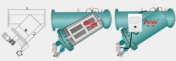 Automatic Self-Cleaning Brush Type Water Filter for Water Treatment