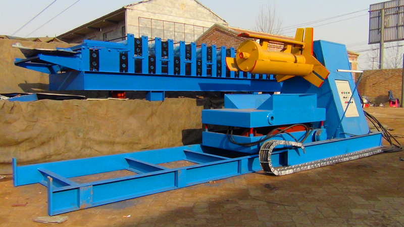 Metal 10 Ton Steel Coils Decoiler