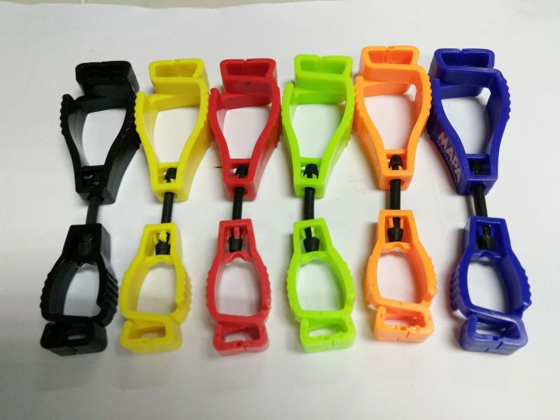 Popular Fluorescence Color Work Glove Clips