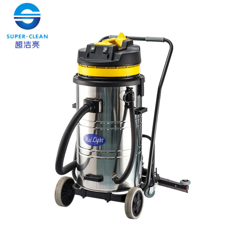 80L Stainless Steel Wet and Dry Vacuum Cleaner (HL80-2W)