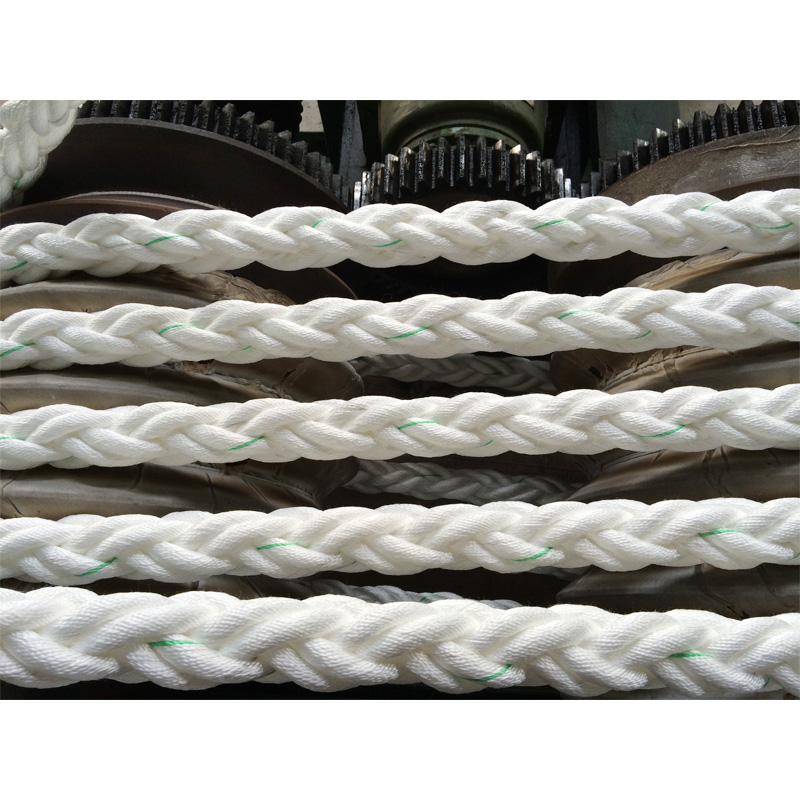 8-Strand Polypropylene Filament Rope Mooring Rope Nylon Rope