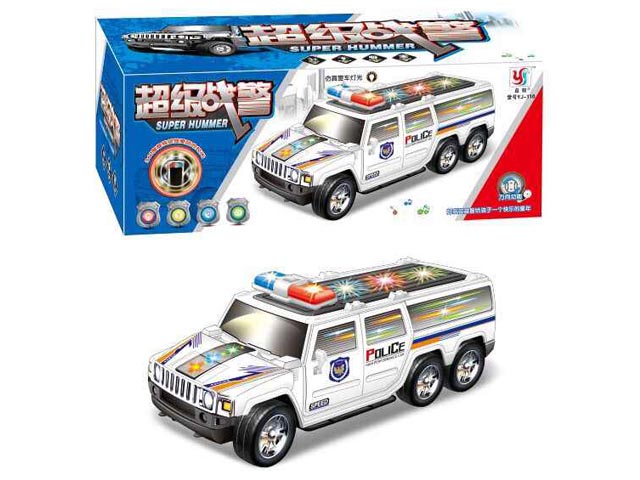 Battery Operated Flashing Car with Light and Music for Kids