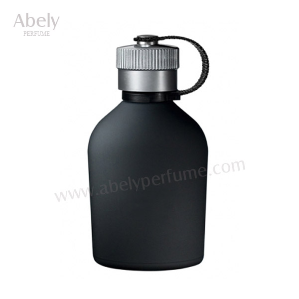 3.4fl. Oz Cool Black Glass Perfume Bottle for Men