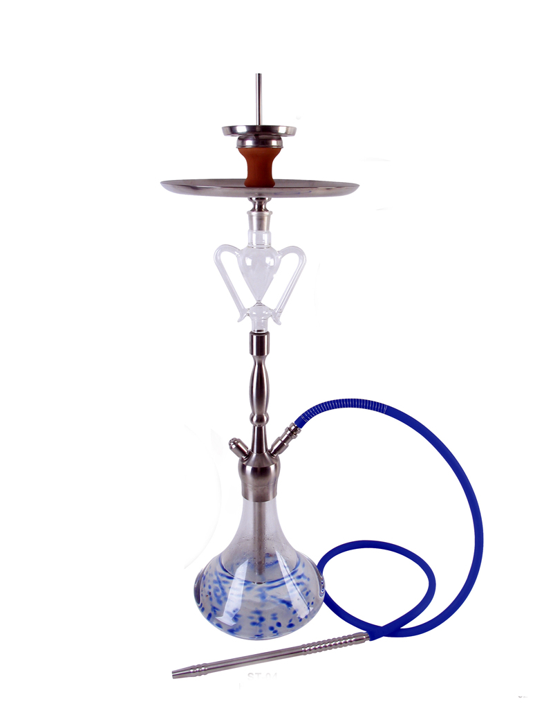 New Design Stainless Steel and Glass Parts Shisha Hookah