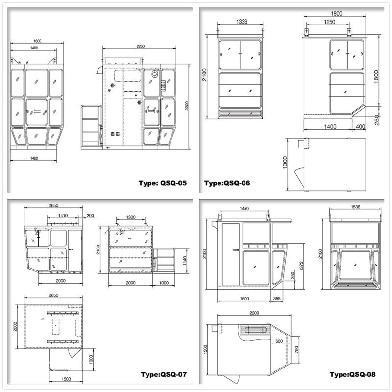 Overhead Crane and Gantry Crane Cabin