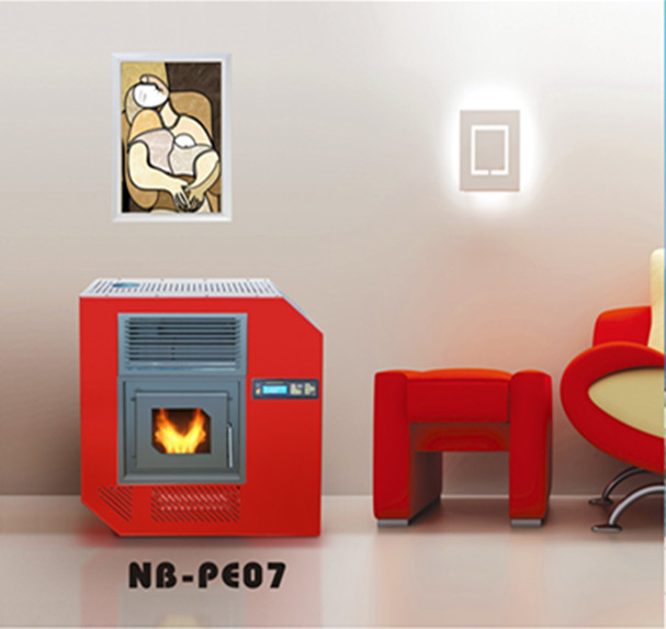 Indoor Using Automatic Wood Pellet Stove with Remote Control (NB-PE07)