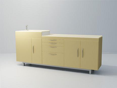 King Series (WB+CT+YG+ZG) Dental Cabinet