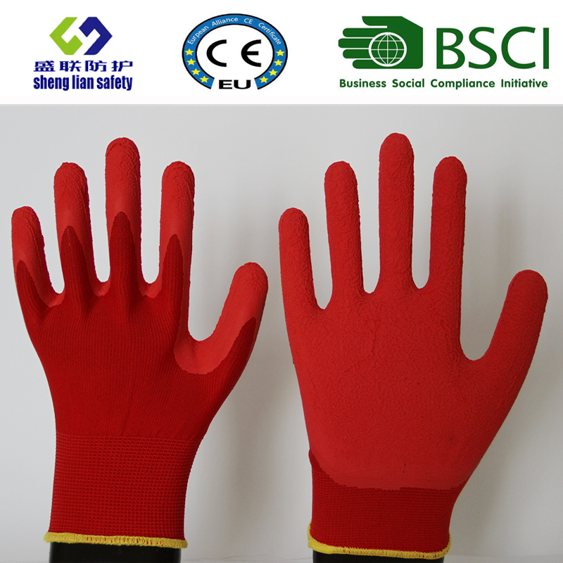 Foam Latex Coated Gardening Work Safety Gloves