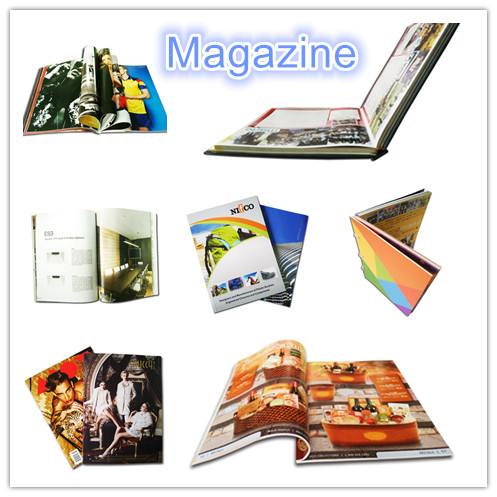 Full Color Hot-Stamping Customized Printed Magazine