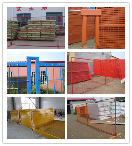 Canada Style Removable Flexible Temporary Fence (Factory since 1990)