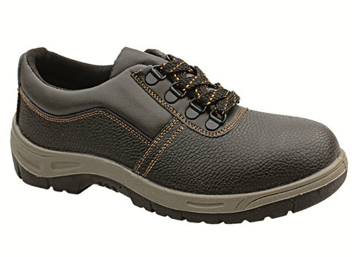 Ufa012 Low Price Black Steel Toe Safety Shoes