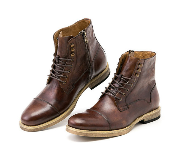 Classical Men Brown Boots (NX 435)