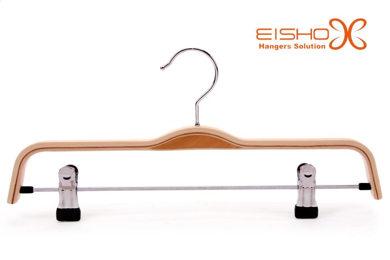 Home Usage Garment Hanger Laminated Pant Hanger (L012)