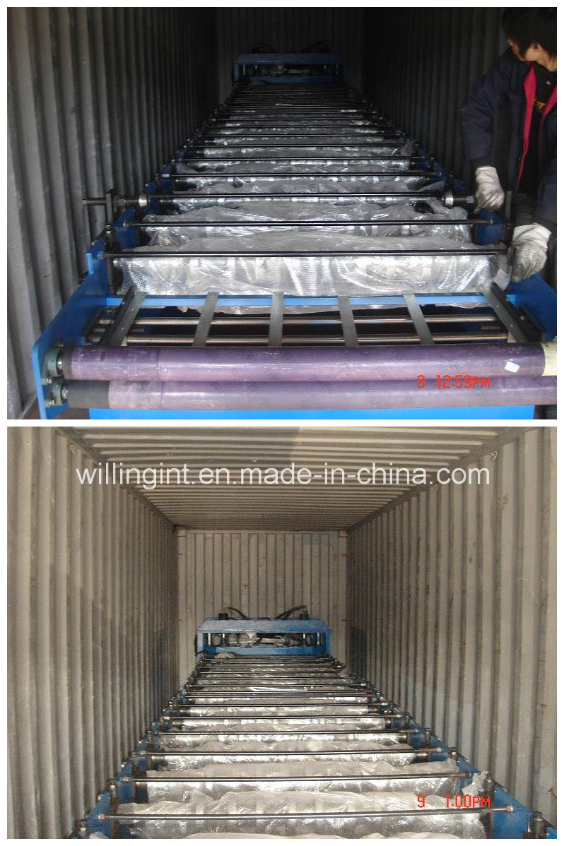 Steel Sheet Roof Tile Roll Forming Machine Line China