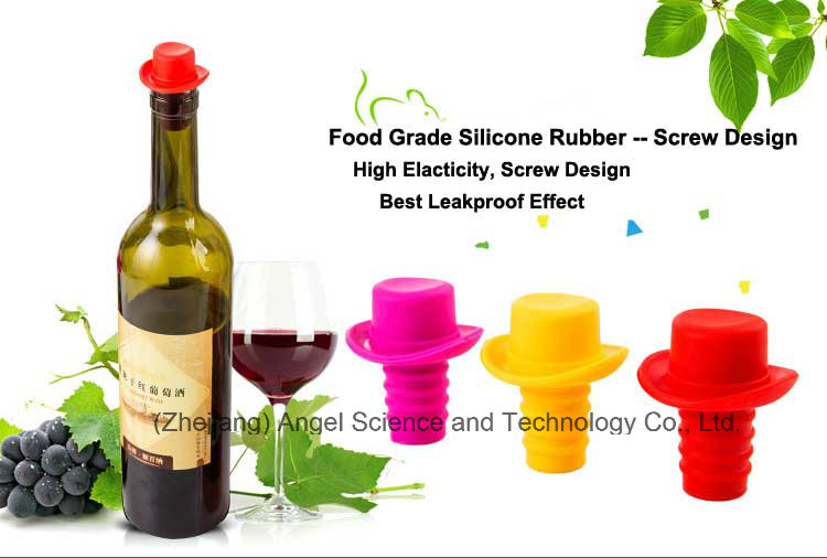 Wholesale Silicone Cork for Wine Bottle Stopper Sk27