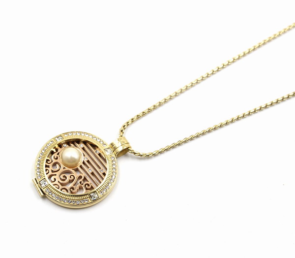 Fashion & New Design Stainless Steel Locket Pendant with Interchangeable Coinplate