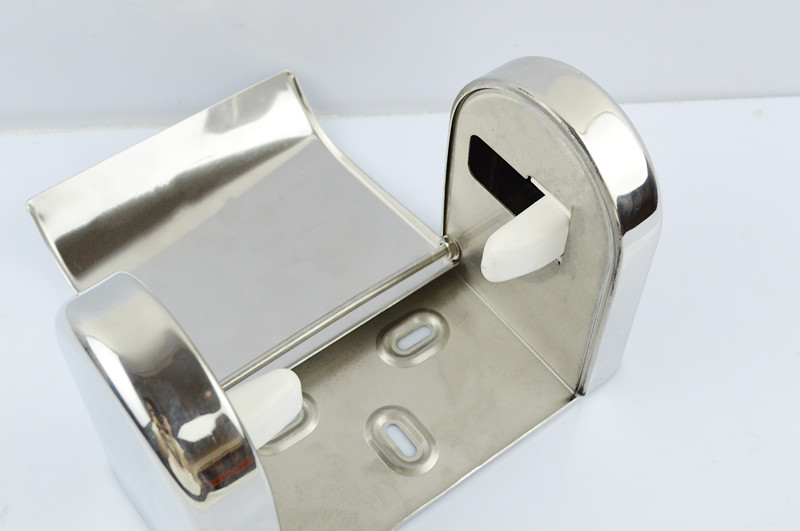 New Design Wall Mounted Stainless Steel Chorome Tissue Holder Toilet Paper Holder (JNP0167)