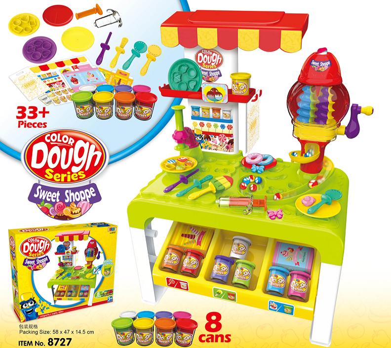 Color Children DIY Play Dough Set Pretend Toy Play Dough (H5931107)