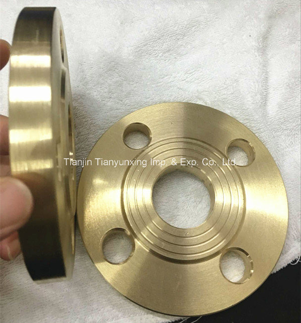 Raised Face Brass/Copper/Copper-Nickel Slip on Flange