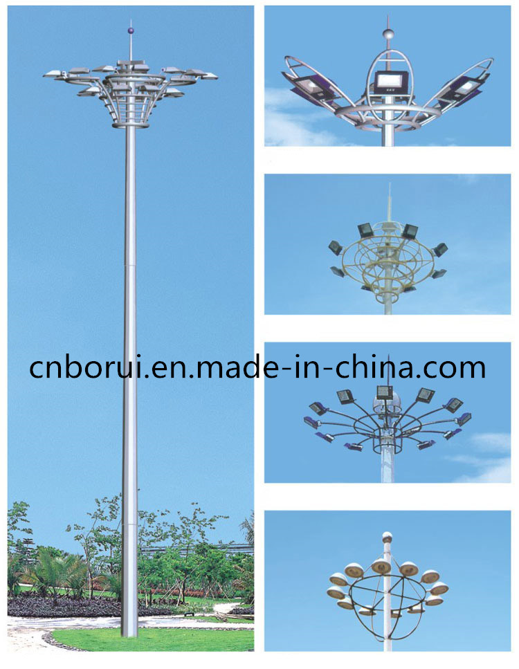 2016 Borui Service Ce TUV ISO LED High Mast