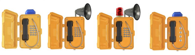 Mine Wireless Phone, Tunnel Emergency Telephone, Weatherprof Cordless Phones