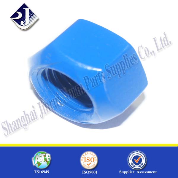 Hot Sale PTFE Finished Hexagonal Nut