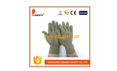 13 Gauge Bamboo Green Nylon Polyester Gloves Dch124