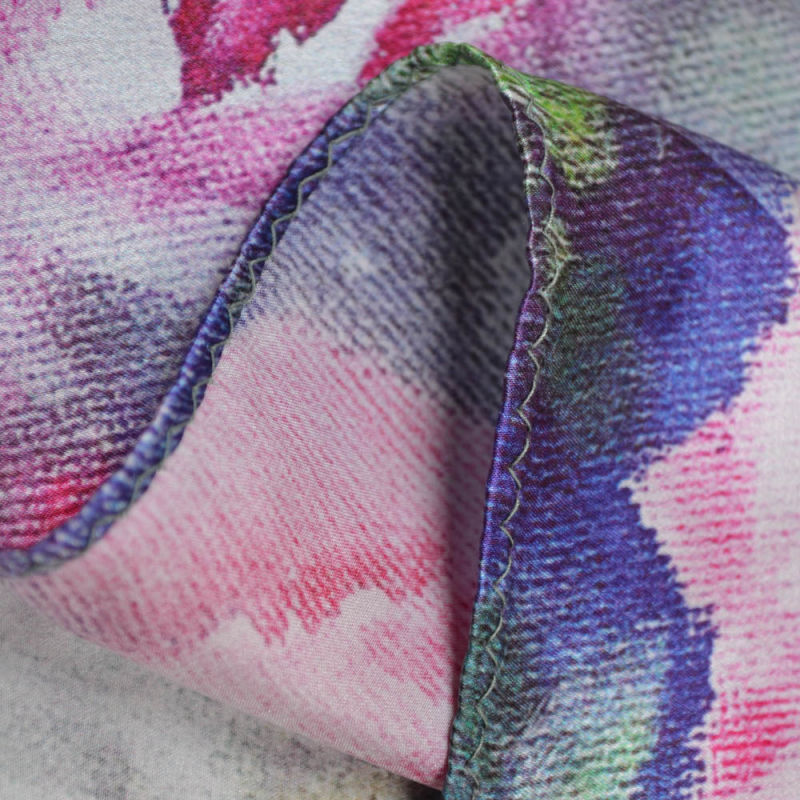 Digital Printed Silk Shawl (12-BR110303-7)