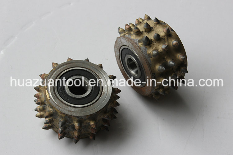 45mm Diamond Rotary Bush Hammer Grinding Wheel for Litchi Surface