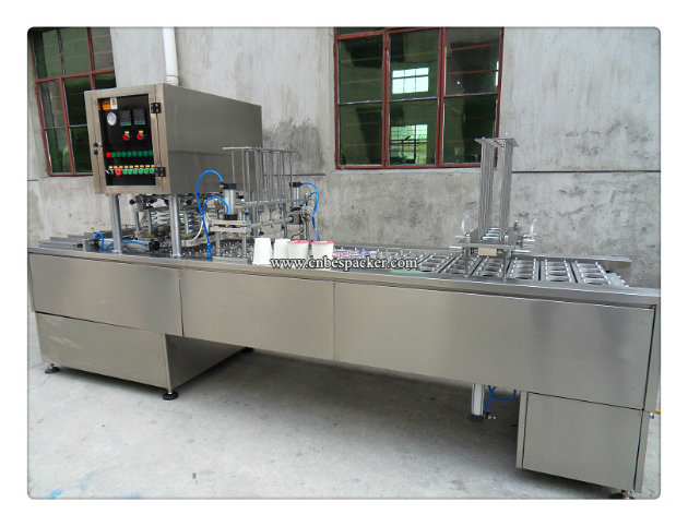 Coconut Water Sealing Machine for Aluminum Foil Cup