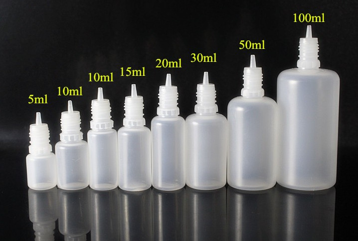 Ejuice Bottles, Eliquid Bottles Plastic Bottles 10ml, 15ml, 20ml, 30ml in Stock