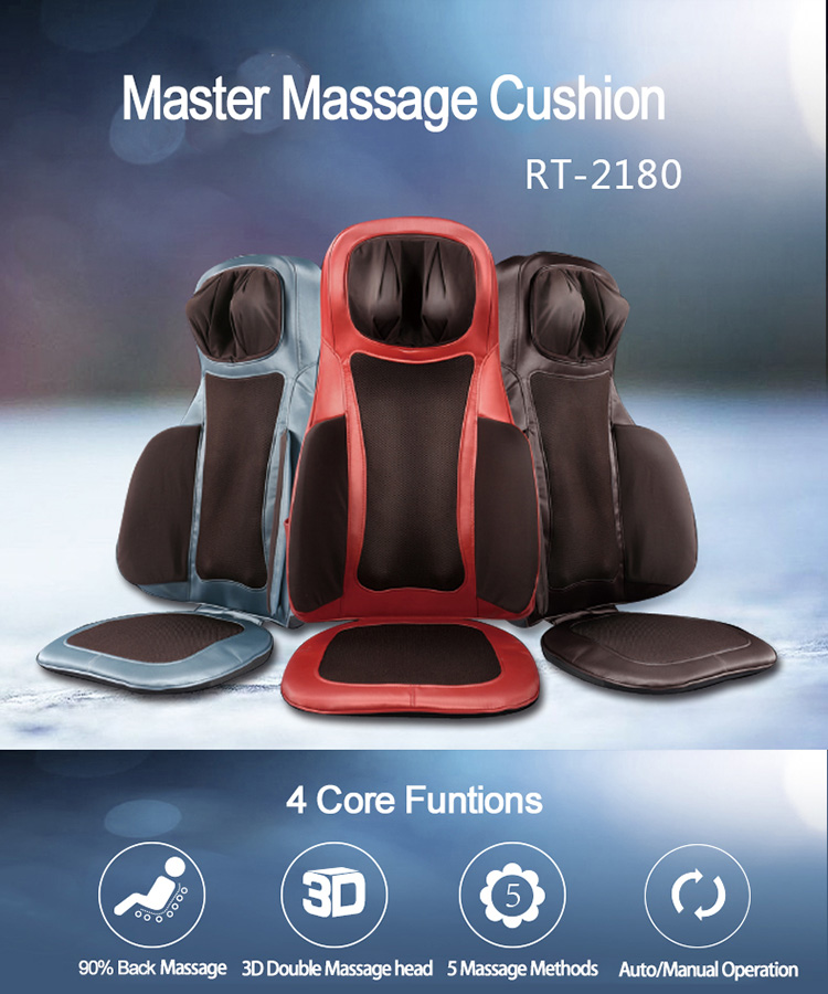 Luxury 3D Shiatsu Massage Cushion