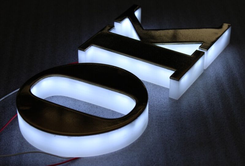 Electroplating Letter for Shop Sign