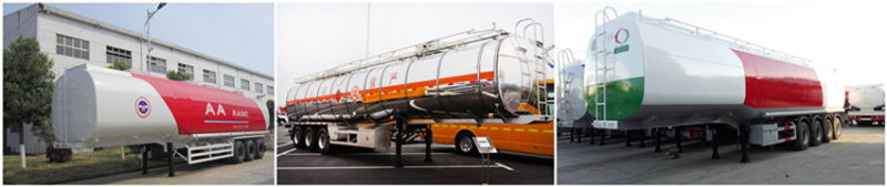 Crude Palm Oil Tanker Semi Trailer 30000 Liters for Sale