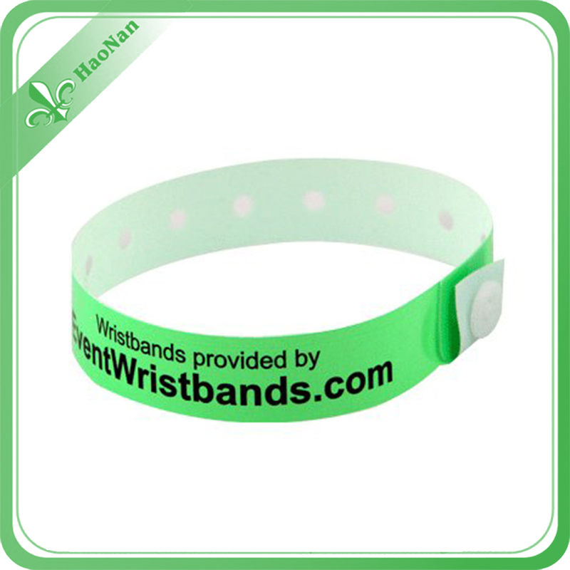 Silk Screen Print PVC Promotional Wristband Custom Fashion Design