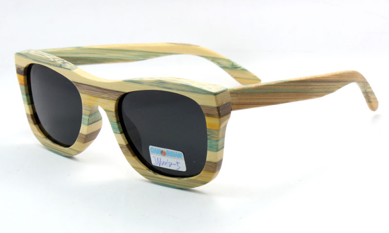 Colorful Wood Sunglasses (JN0010)