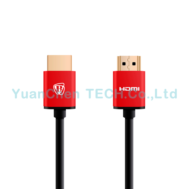 High Speed 1.4V Gold Plated Plug 1080P Male-Male HDMI Cable