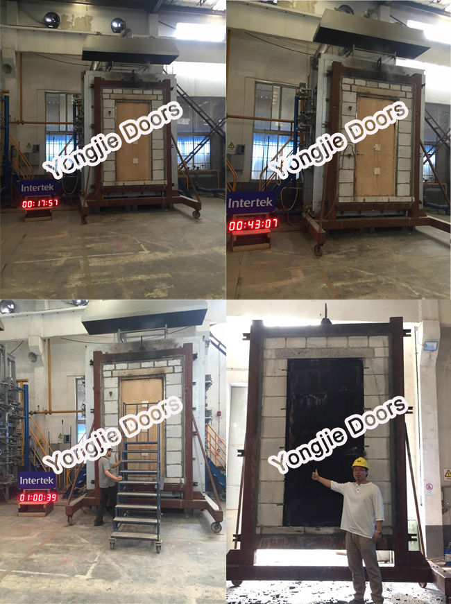 Anti Fire Single Double Wood Door