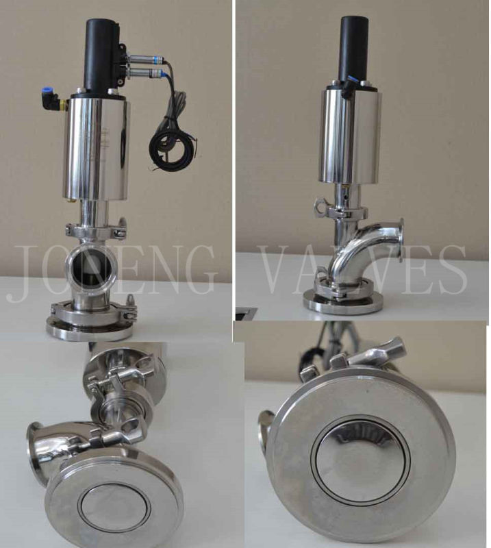 Stainless Steel Pneumatic Tank Bottom Diaphragm Valve (JN-DV1015)