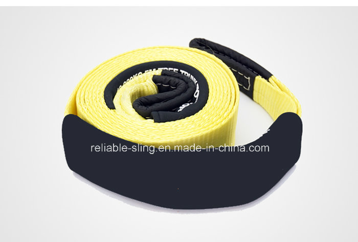 Auto Car Exterior Accessory Towing Rope Strap with Eyes