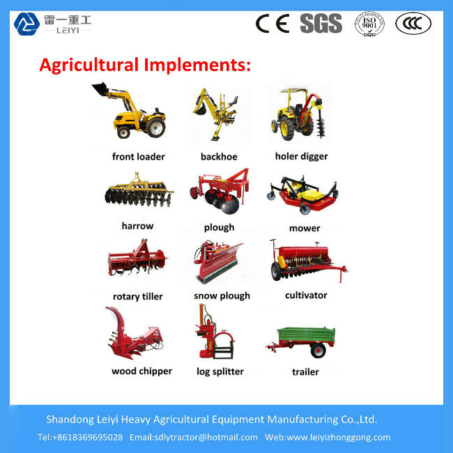 Factory Supply 4WD Farm/Mini/Diesel/Small Garden/Agricultural Tractor (40HP/48HP/55HP/70HP/125HP/135P/140HP/155HP)