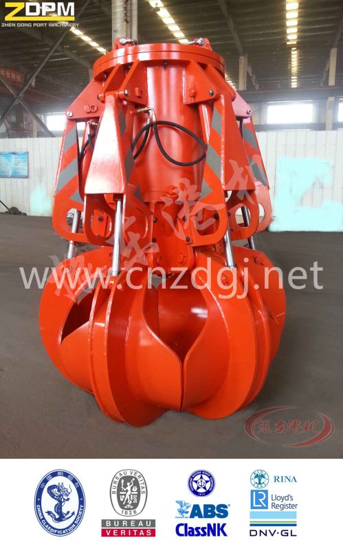 Excavator Hydraulic Rotating Orange Peel Grab