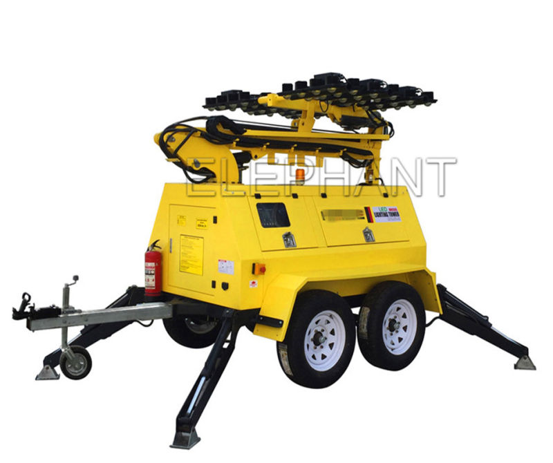 Kubota Generator LED Mobile Lighting Tower