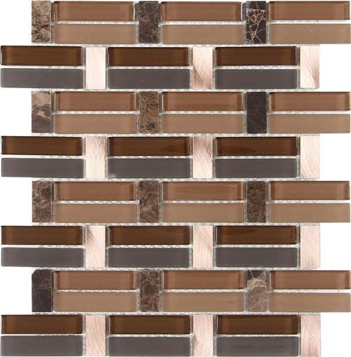 Marble Mosaic Crystal Mosaic/Glass Mosaic/Strip Mosaic Tile