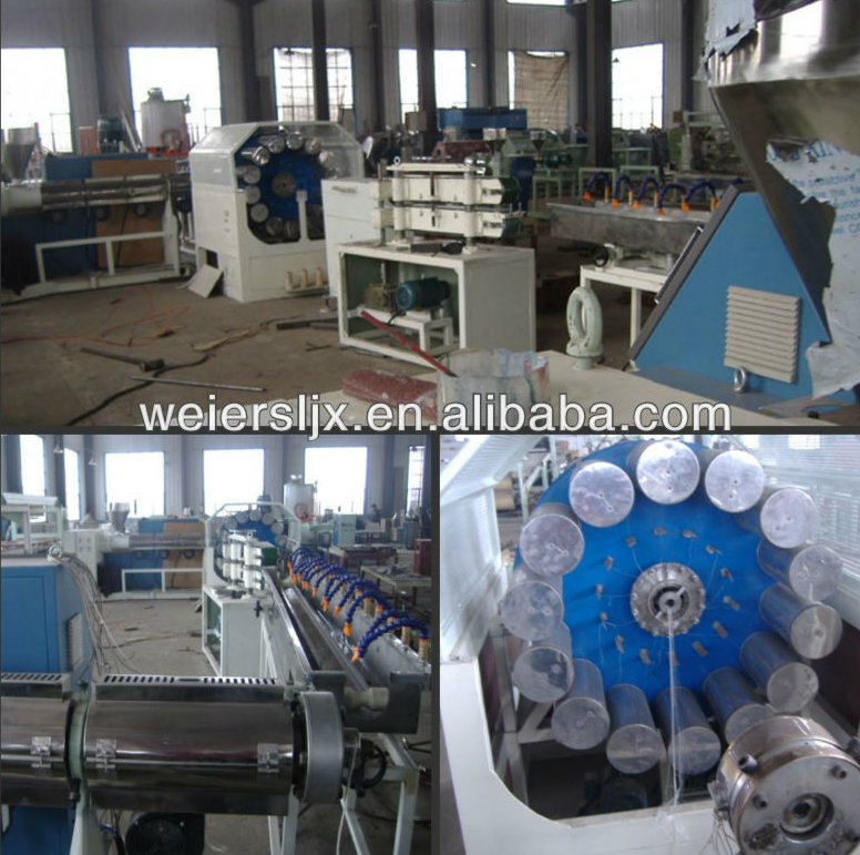 PVC Net Grid Pipe Extrusion Machine