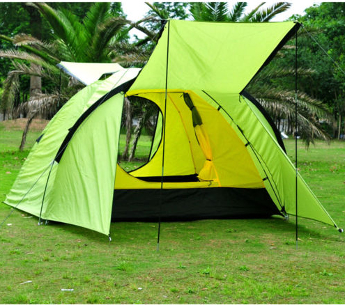 3-4 Person Double-Layer Waterproof Camping Backpacking Hiking Tent