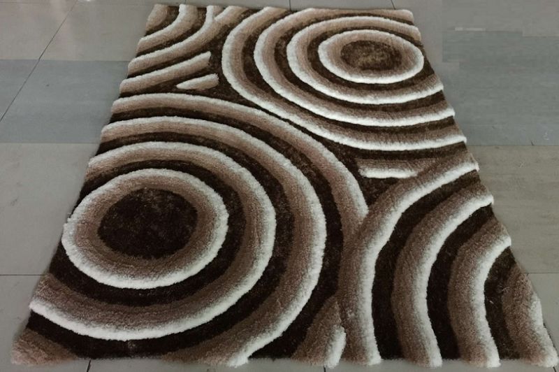 Polyester Modern Shaggy Carpets Rugs for Kids