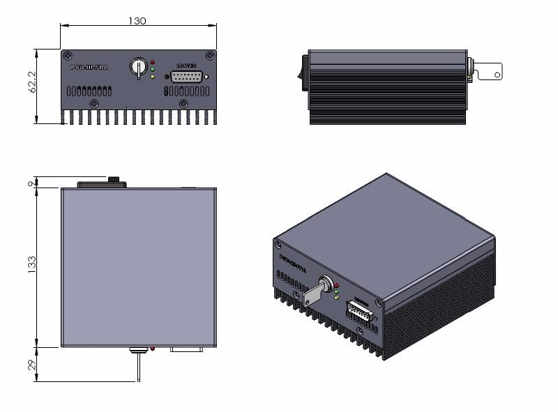 power supply for low noise laser