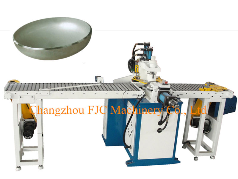 Min Production Line Automic Solar Water Heater Seal Head Necking Hydraulic Machine